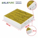 Alapure Koolstoffilter geschikt voor Gaggenau 11058753 / 11028106 / AA410110 (2St.)