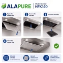 Alapure Koolstoffilter geschikt voor Faber MCFE05 / EFF70 / 9029793552 / 112.0441.093