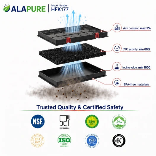 Alapure Koolstoffilter geschikt voor Fagor 72x3406 / FAT150 / CHF150/1
