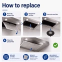 Ikea Koolstoffilter 604.019.57 / NYTTIG FIL 900 / AMC037