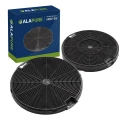 Alapure Koolstoffilter geschikt voor Faber 112.0067.942 (2-pack)