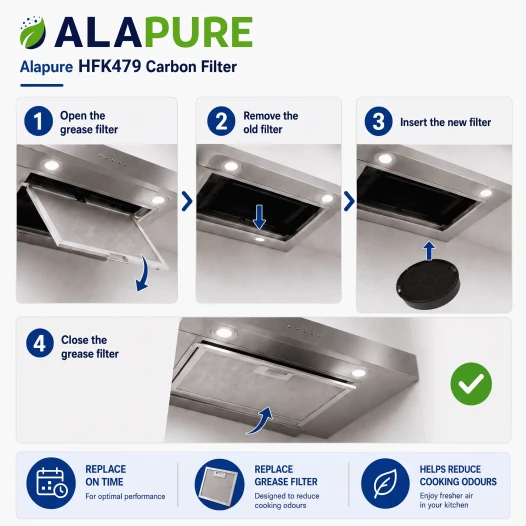 Alapure Koolstoffilter geschikt voor AEG MCFE12 / Mod.47 / 50292969008 (2 St.)