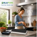 Alapure HFK229 Koolstoffilter geschikt voor 00434229 / 434229 / DHZ4506 / KF280001 / LZ45501