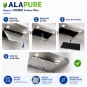 Alapure Koolstoffilter geschikt voor Neff 11025806 / Z54TC02X0 / 11008216