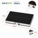 Alapure Koolstoffilter geschikt voor Siemens 00744073 / 744073 / LZ52451