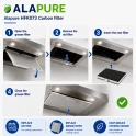 Alapure Koolstoffilter geschikt voor Gaggenau 00744073 / 744073 / 669648 / AA220110