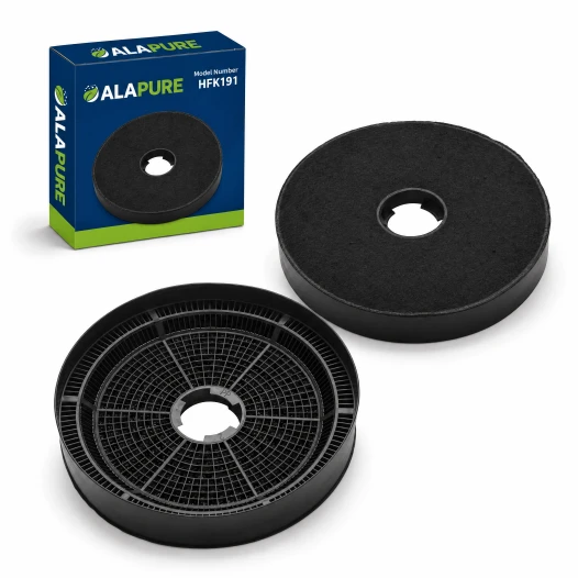 Alapure OdourClean Koolstoffilter geschikt voor Zanussi ZHB62670XA / ZHB92670XA (2st.)