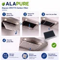 Alapure Koolstoffilter geschikt voor Sauter 74X5226