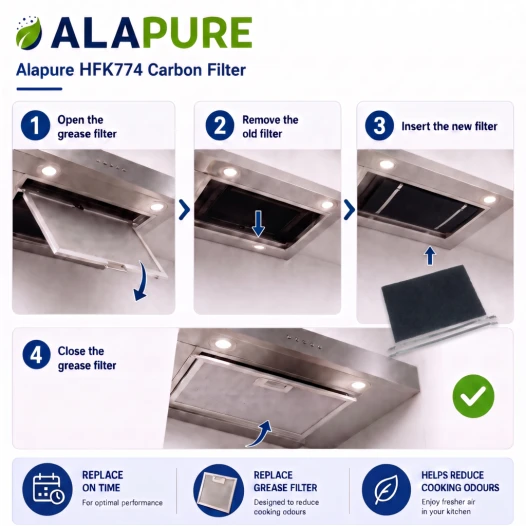 Alapure Koolstoffilter geschikt voor Sauter 74X5226