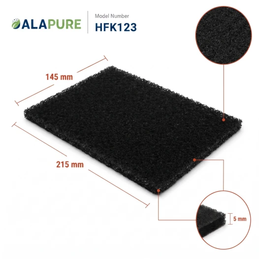 Alapure Koolstoffilter geschikt voor Brandt 74X7263