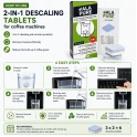 Alapure  2 in 1 Ontkalkingstabletten geschikt voor Gaggenau​​​​​​​ 00311975 / VERO series / TCZ8002 (6x20gr)