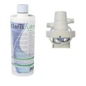 Claris Ultra 170 past op de kop van de F-1.7 Waterfilter Set
