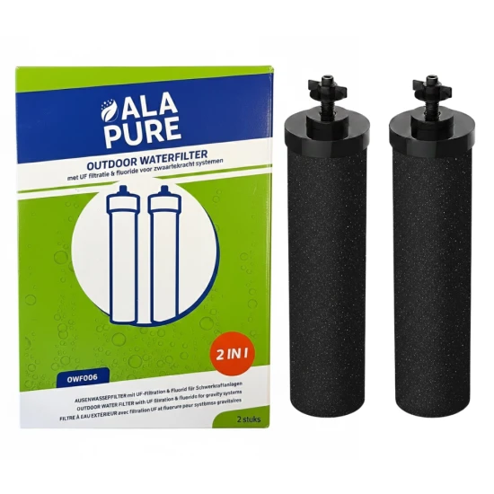 Alapure Filter 3-1 geschikt voor Berkey Fluoride filter (2 stuks)