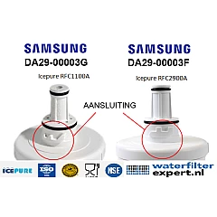 Alapure Waterfilter geschikt voor Samsung DA29-00003G / HAFIN2