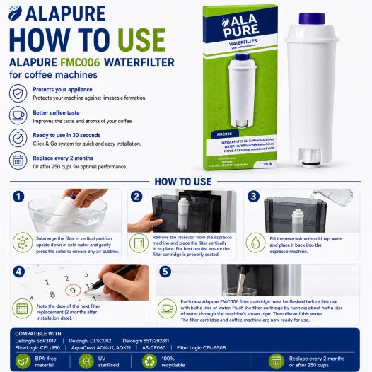Alapure Waterfilter geschikt voor AquaCrest AQK-11