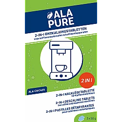 Alapure 2 in 1 Ontkalkingstabletten (3x40gr) ALA-CMC405