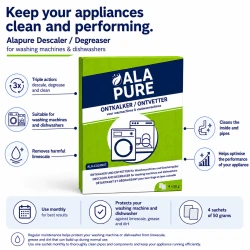 Alapure Vaatwasmachine Reiniger geschikt voor Siemens 00312477 / 00312194 / 00311580