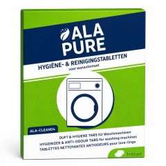 Alapure Reiniger en Geurverfrisser geschikt voor WPRO AFR301 / 484000001180 / 484000008427 / Powerfresh voor Wasmachines / DAFR108