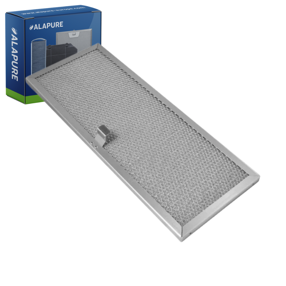 Metaalfilter voor Novy 563-8020A / 609014 387x153x10mm