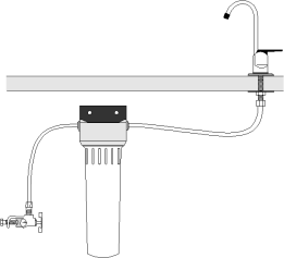 Inbouwmodel WFS-D808 Keramische Filter Systeem