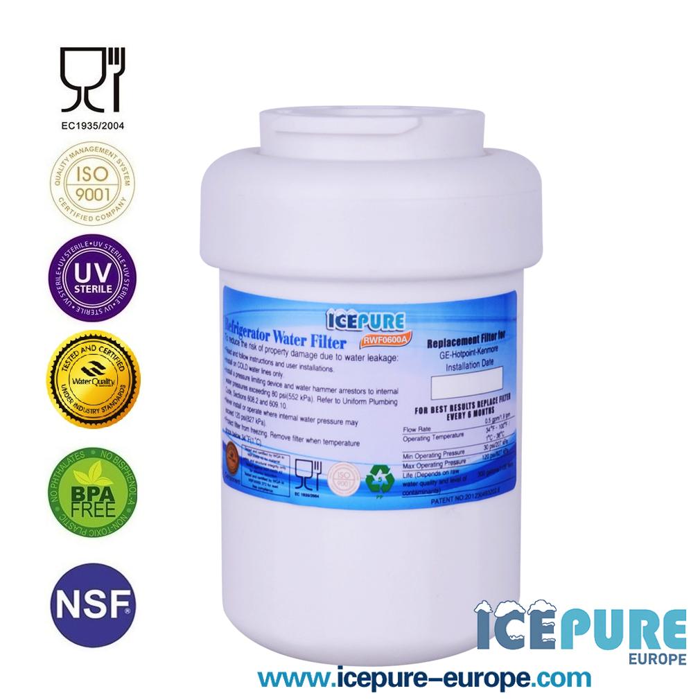 Icepure Waterfilter geschikt voor GE MWF Smartwater