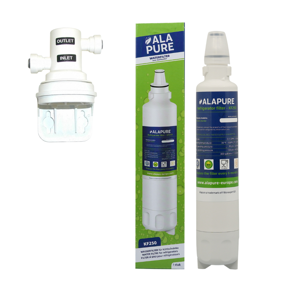 Icepure Waterfilter WFC2500A en Filterkop voor AP2-C405-G