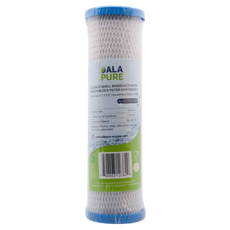 Alapure Koolstoffilter Carbon Blok ALA-CTO10-05