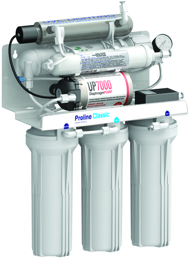 Omgekeerde Osmose Systeem met UV-Lamp