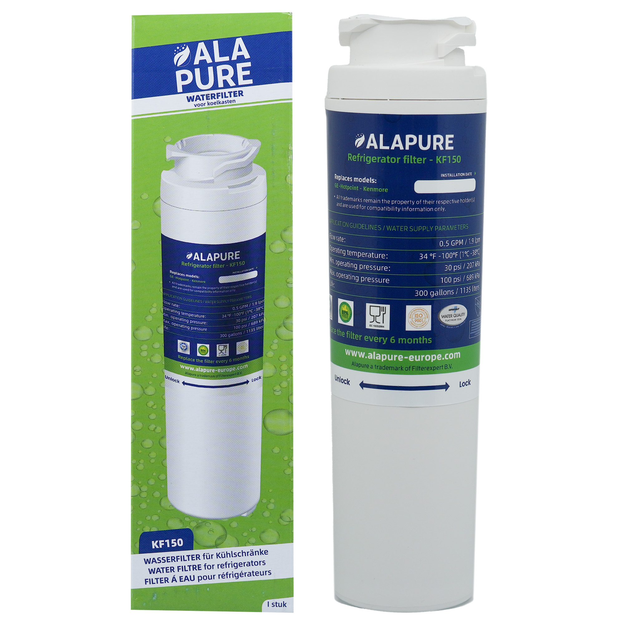 Alapure Waterfilter KF150