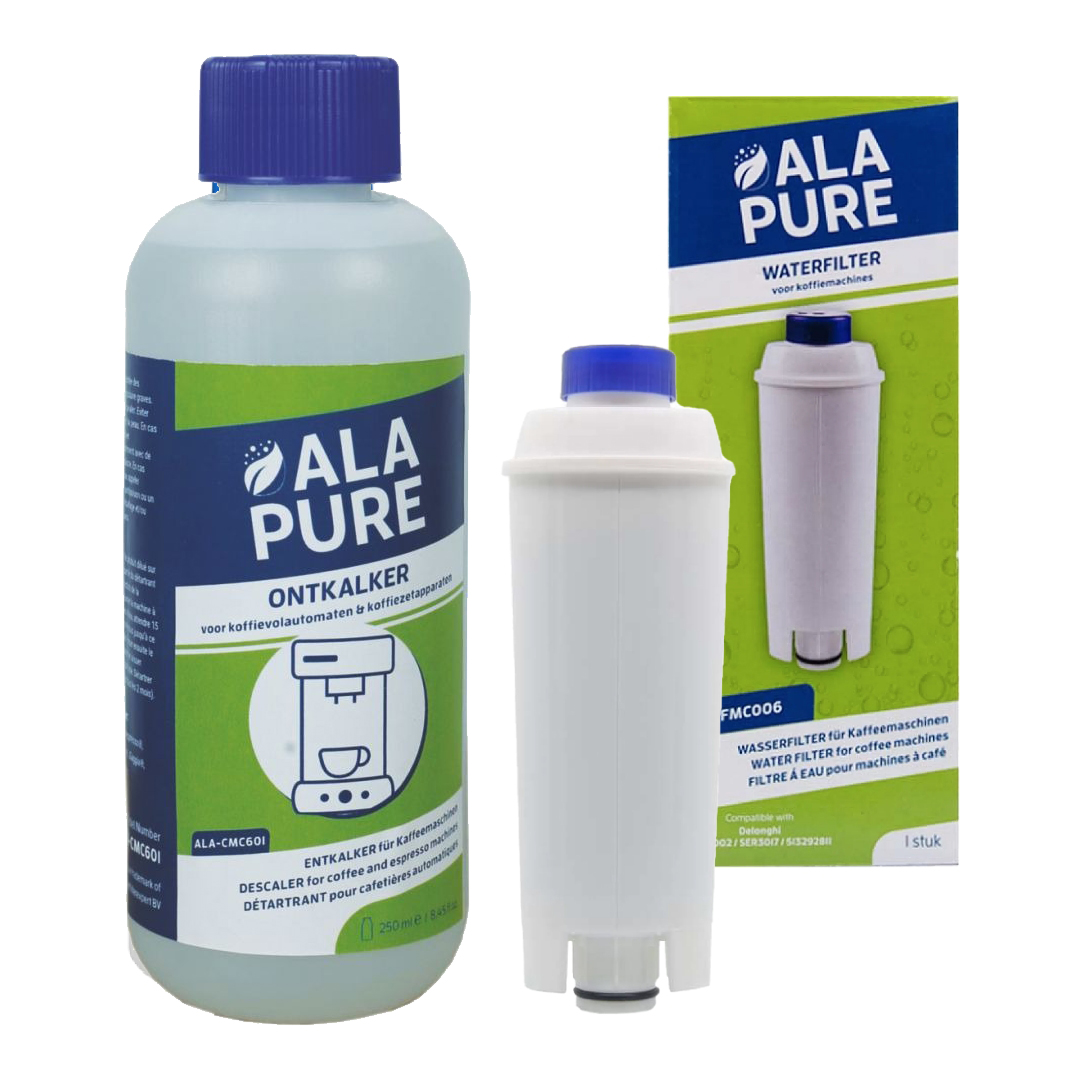 Delonghi Onderhoudsset Alapure Waterfilter + Ontkalker