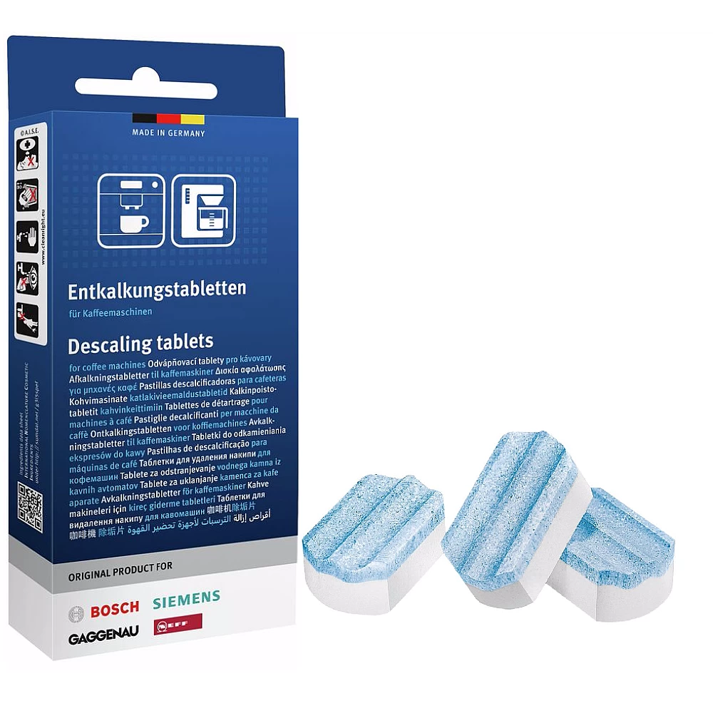 Bosch Onderhoudsset Koffiemachine Waterreservoir + Waterfilter + Ontkalker + Reiniger 11010303